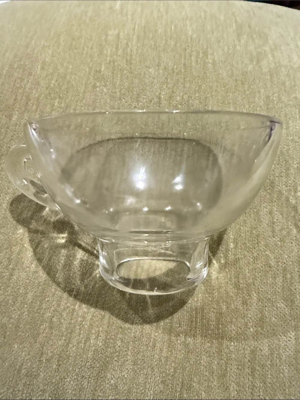 Vintage 1940s 1950s  Glass Canning Funnel